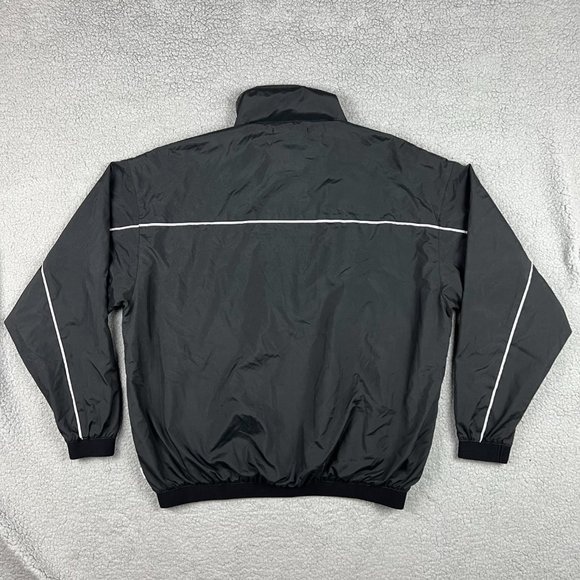 WTAPS Windbreaker Mens 02 Medium M Black Keeper Jacket Reflective 1/2 Zip Golf 2 - Picture 2 of 8